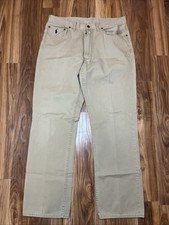 Polo Ralph Lauren Vintage Pants Mens 36x32 Khaki Pants