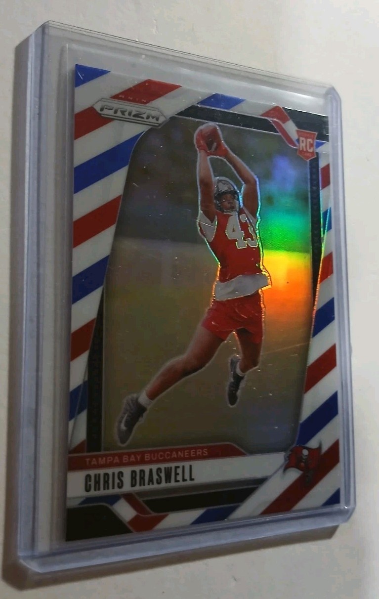 Chris Braswell Panini Prizm #320 Red/White/Blue