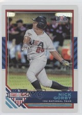 2017 Panini USA Baseball Stars & Stripes Longevity Holofoil 54/99 Nick Gorby 0n8