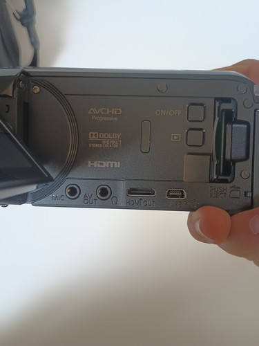 Canon Vixia HF R600 HD Digital Camcorder Video Camera Tested Working - Picture 9 of 14