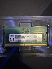 SK Hynix 8GB DDR5 SODIMM 1Rx16 PC5-5600B-SC0-1010-XT Laptop RAM Memory