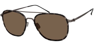 Modo Men's Polarized Fine Titanium Navigator Sunglasses w/ HCD Lens - MS690F JP