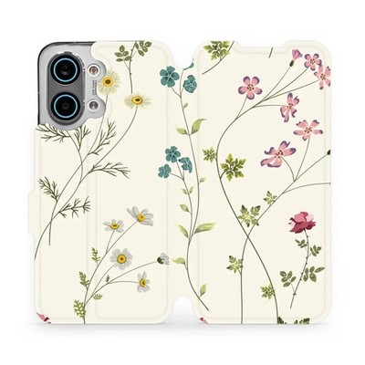 Handyhülle mit Klappe für Xiaomi POCO X8 Pro Max Mobiwear Case Etui Feldblumen
