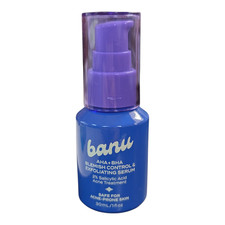 BANU AHA BHA Exfoliating Serum 2 Salicylic Acid Acne Treatment 30ml NWOB Ex4/27