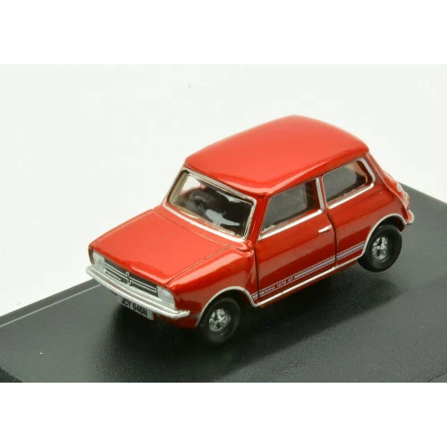 MINI 1275GT REYNARD POMPEI RED 1:76 Oxford Auto Stradali Modellino Nuovo - Immagine 2 di 3