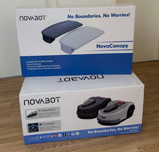 Novabot N1000 M&auml;hroboter, inkl. Garage, Drahtlos RTK-GPS, 1000m&sup2; &ndash; NEU