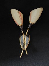 Alte Lampe Tütenlampe Mid Century 50er 60er Jahre Rockabilly Wandlampe