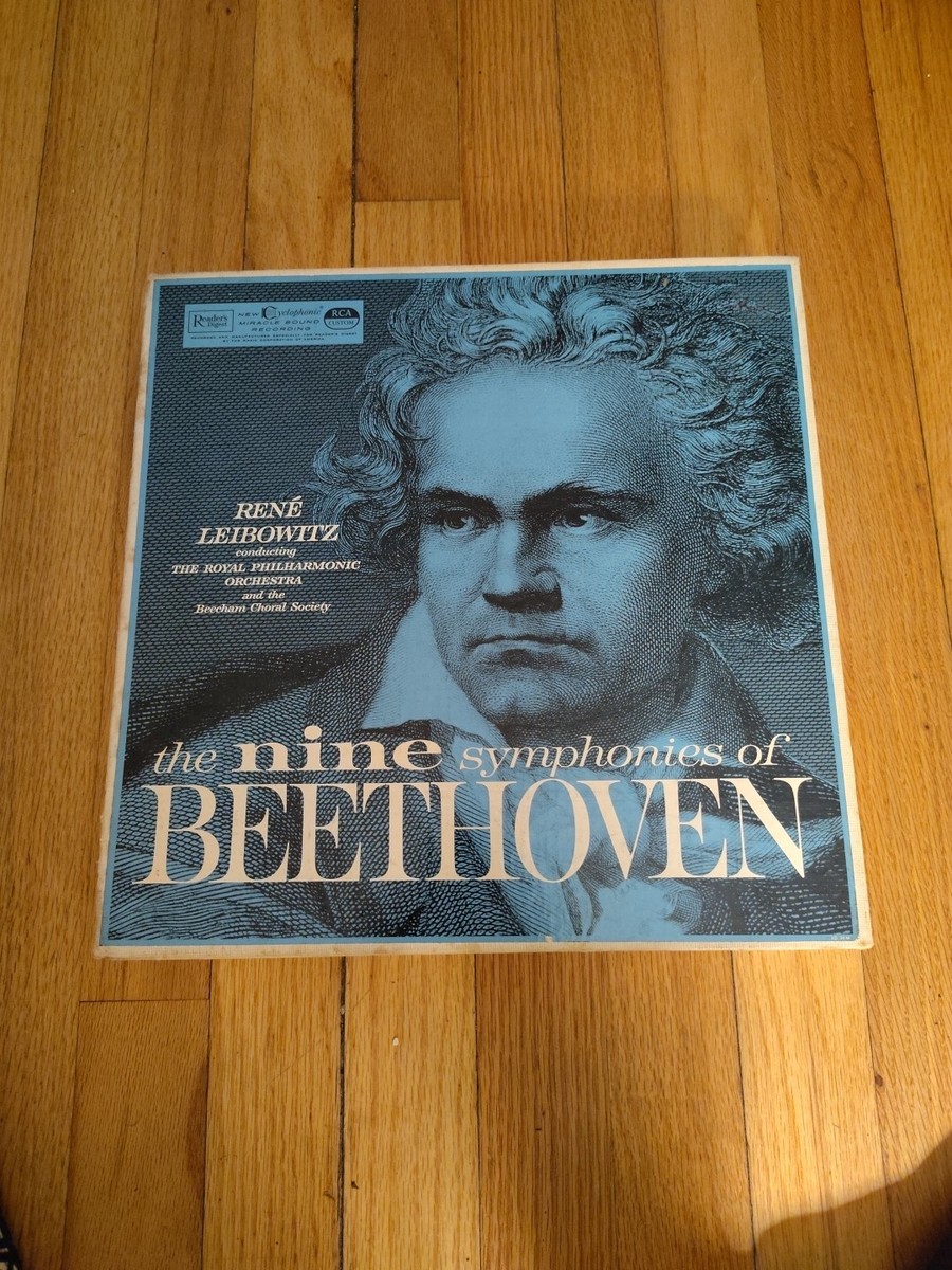 The Nine Symphonies of Beethoven 7 LP Box Set Reader's Digest Rene