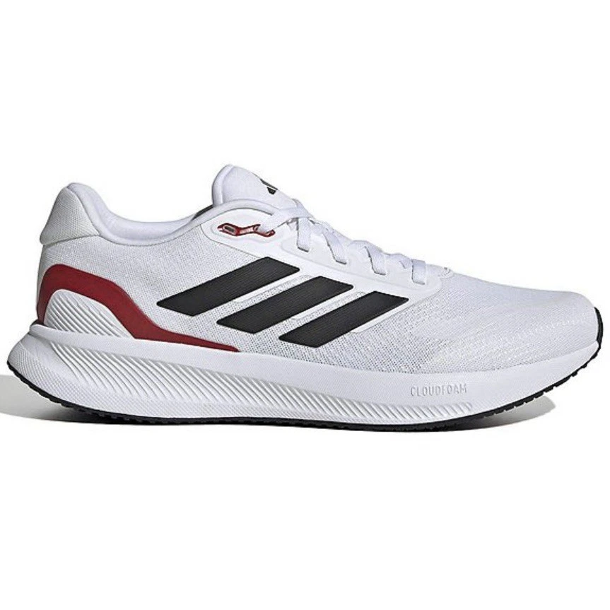 adidas gazelle silver green womens adidas RUNFALCON 3.0 Wide Cloudfoam Running Shoes | White main image 0