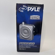 Pyle PWMA50S Portable PA Speaker Voice Amplifier with Headset Attached To Belt