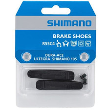 Shimano R55C4 Road Brake Shoes Pads for Carbon Rims Genuine 2 Pair Japan