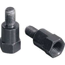 Smat Nord Spiegeladapter M10R auf M8R Scooter schwarz 20mm Erhöhung 20g