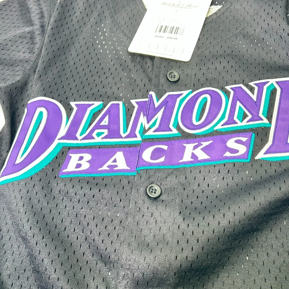 Mitchell & Ness Arizona Diamondbacks Jersey Youth Size 10-12 Cooperstown  - Image 2 of 4