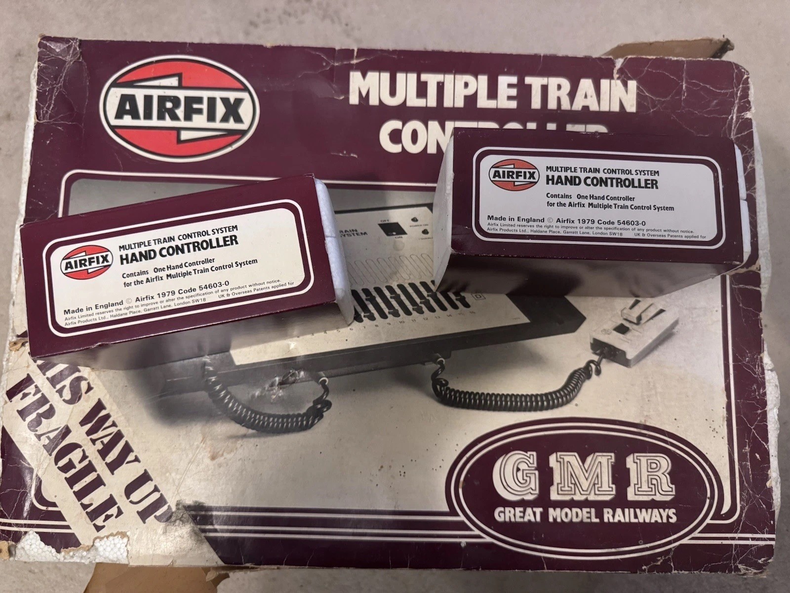 Airfix Multiple Train Control System and Two Extra Hand Controller ...