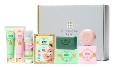 #Beekman 1802 Holiday Wicked Kind Box Positively Green and Pink Perfection