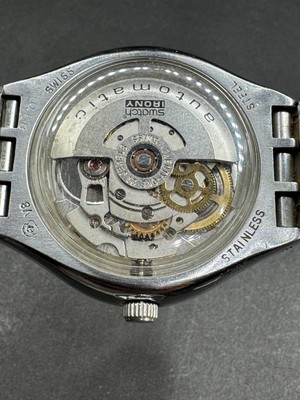 Swatch Irony Skeleton Automatic Men's Watch BODY & SOUL Swiss Made