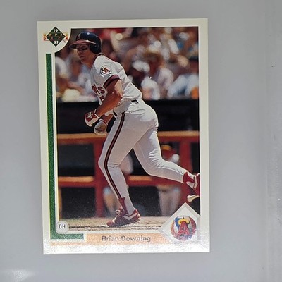 1991 Upper Deck - Brian Downing #231 DH on Front