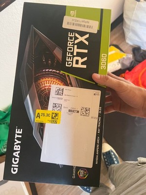 NVIDIAGigabyte GPU 3060 12GB ram