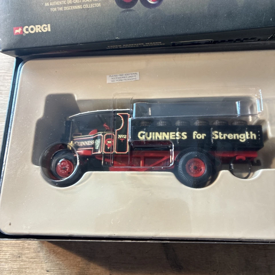 Vagón Corgi Disengage Drop Side Vintage Con Barriles Guinness Nuevo Edición Limitada Foto 3 de 4