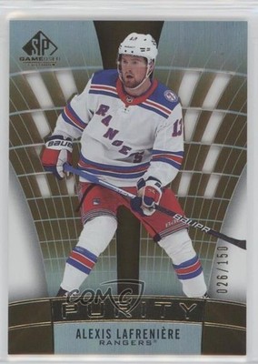 2021 Upper Deck SP Game Used Edition Purity Gold 26/150 Alexis Lafreniere 0n7j
