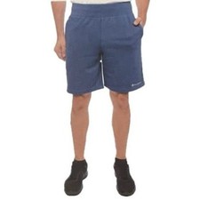 Champion Men  s French Terry Shorts Shield Blue Size Medium NWT
