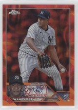 2023 Chrome Update Red & Orange Lava Lamp Refractor 8/10 Wandy Peralta 0z0v