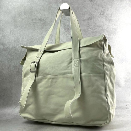 Y's Yohji Yamamoto Horse Leather Tote Bag Off-White Used Authentic
