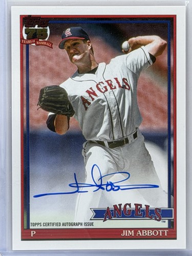 2026 Topps Series 1 Jim Abbott Red Foil (RAW)
