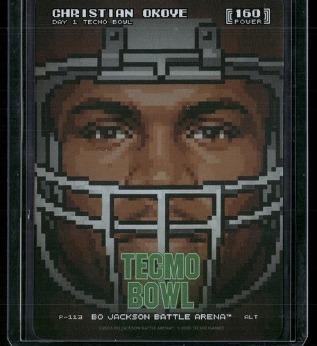 2026 Bo Jackson Battle Arena Christian Okoye #P-113 Alt