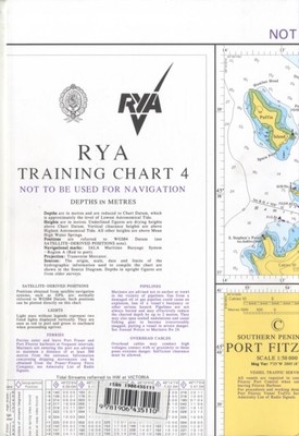 RYA Training Chart (Sheet map, folded)