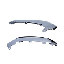 1 Pair Left Right Front Bumper Trim Molding Chrome Replacement for W212 E200
