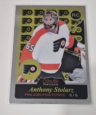 Anthony Stolarz 2015-16 O-PEE-CHEE Platinum Retro Rookie RC Toronto Maple 🏆 Lol