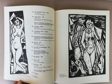 Selten! Erich Heckel Ausstellung Katalog 1963 Holzschnitte Lithos Radierungen