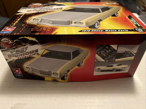 1970 Chevy Monte Carlo Built Plastic Model By AMT 1:25 The Fast And The Furious - Picture 13 of 14