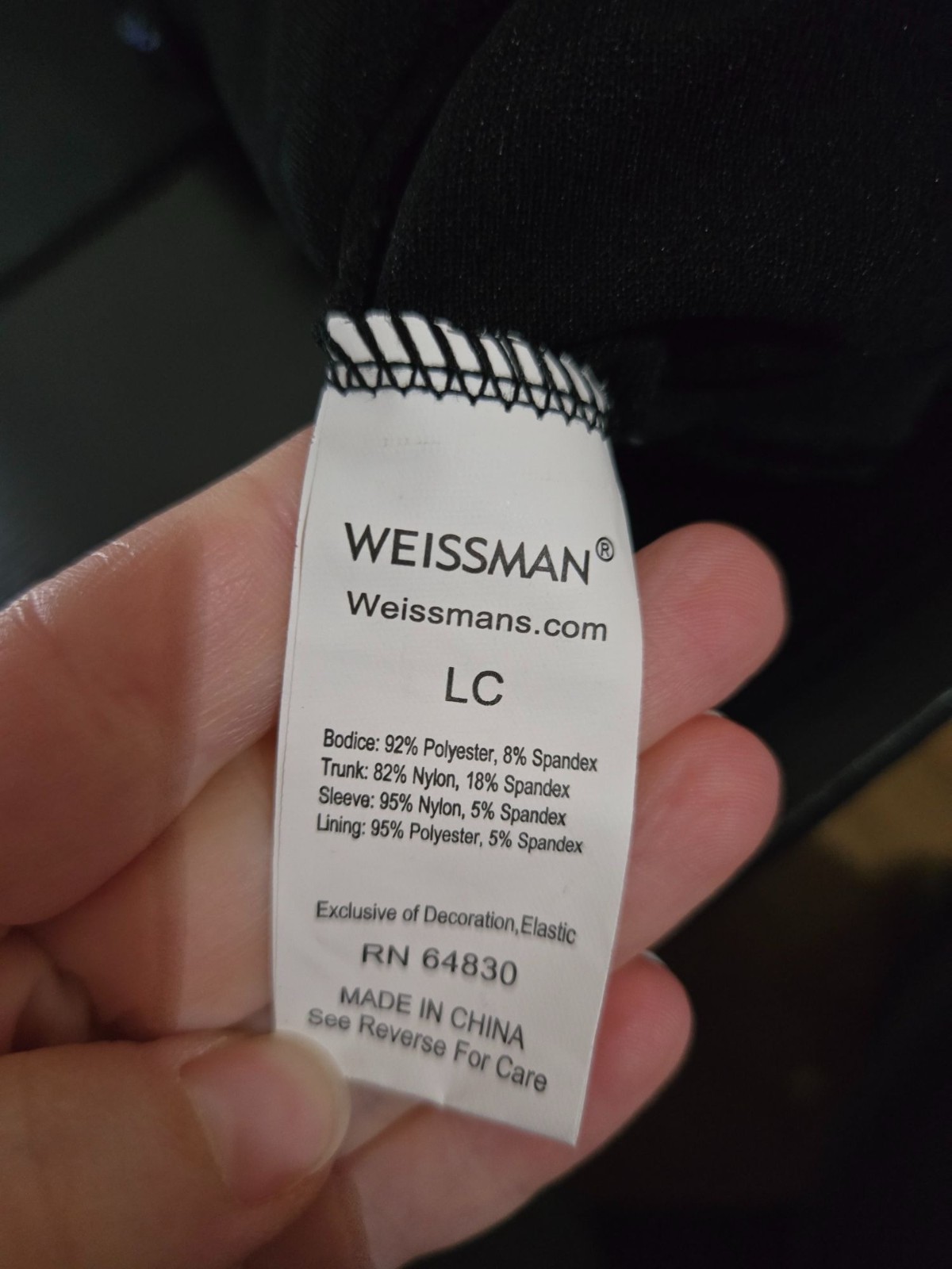 Weissman Ain't Nothing Wrong With That Sequin Bik… - image 4