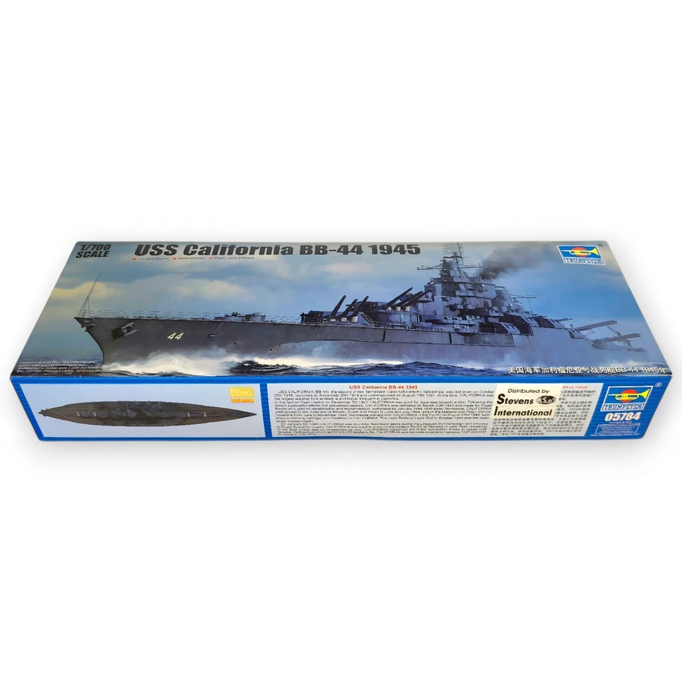 2015 Trumpeter Battleship USS California BB-44 1945 1:700 Scale Kit #05784 ☆New  - Image 3 of 4