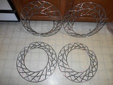 1950s Ford Chevrolet Plymouth Dodge Wire Wheel Baskets Hubcaps Wheel Covers