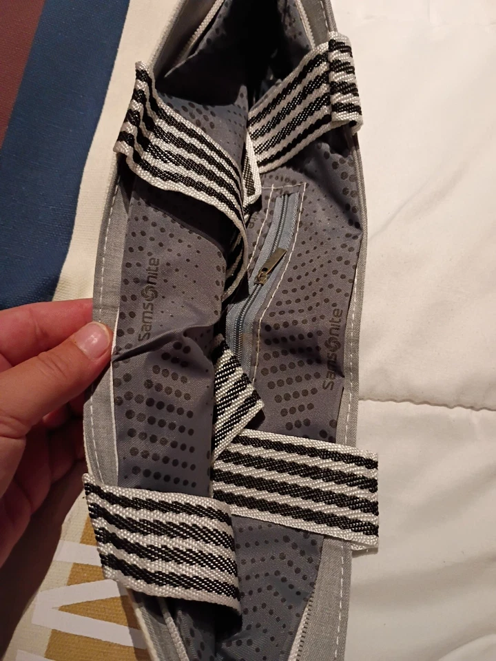 Nuevo Bolso de Mano Samsonite Fin de Semana con Bolsillo Interior y Cierre de Cremallera Foto 3 de 4