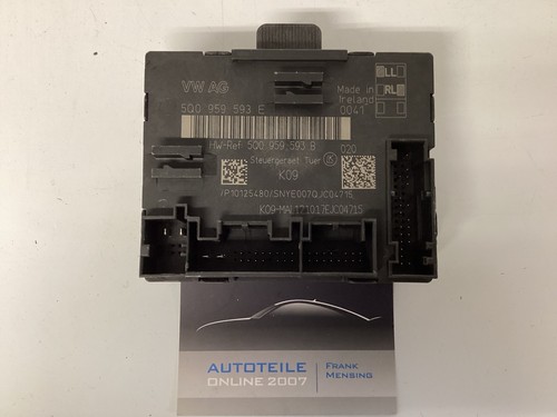 Passat 3C Steuergerät Tür Türsteuergerät vorne links 5Q0959593E  5Q0959593B