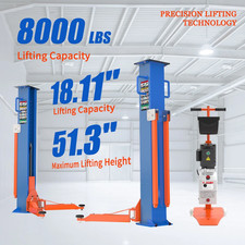 8000lbs 2 Post Car Lift Automotive Hoist Equipment Ce Certified Free Shipping