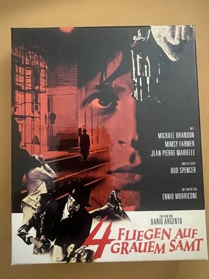 Vier Fliegen auf grauem Samt - 4K UHD Limited Edition (4 Disc) Dario Argento