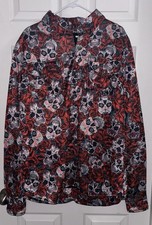 Road Armor Protective Biker Shirt Xlt Level 2 Protection- Skulls N Roses