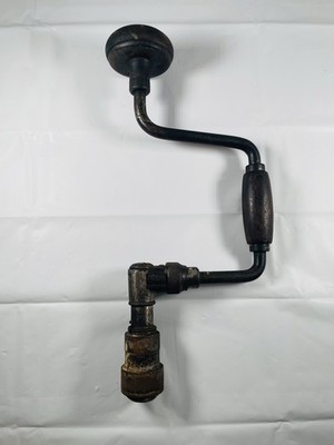 VTG Wards Master Wooden Handled Push Drill   Made in USA Collectible