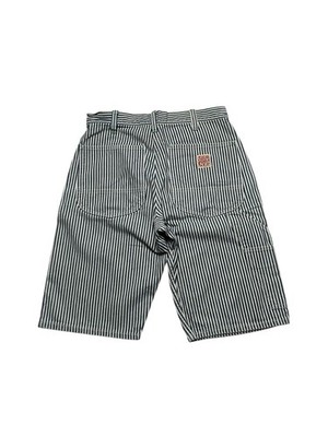 SUGAR CANE Co Hickory Striped Short Carpenter Work Pants Rail Road