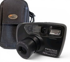 Pentax IQZoom EZY 35mm Point Shoot Film Camera 38-70mm Tested Working