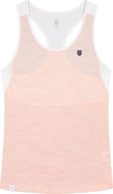 K-Swiss Damen Shirt Tank Top K Swiss Hypercourt Speed 3 Peach/White 92467
