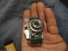 Vintage CMC Miniature Camera in Leather Case Made in Japan - WORKS