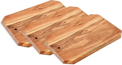 KESPER  29151 | 3er Set Schneide- und Tranchierbrett  Akazie 40L x 29B x 1,5D cm