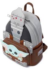Loungefly Star Wars The Mandalorian The Child And IG-11 Mini Backpack NYCC 2020