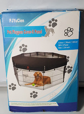 Dog Playpen Mesh Top Cover- Keeps Pet Secure and Prevent 24-Inch with 8 Panel
